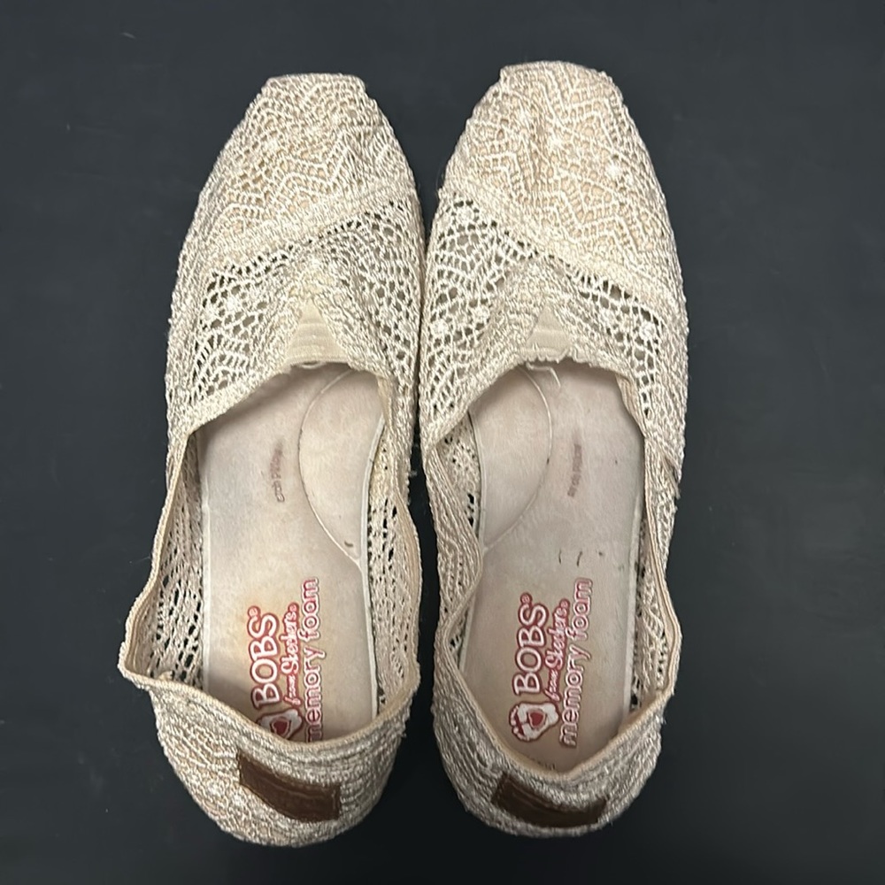 Skechers Bobs Lace Wedges